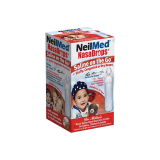 NeilMed NasaDrops Saline On The Go Ampoules