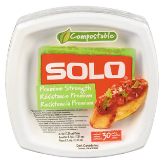 Solo Plates, Premium Strength, 6.7 Inch