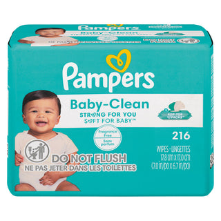 Pampers Baby Wipes Complete Clean Unscented 9X Pop-Top