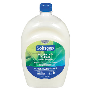 Softsoap Liquid Hand Refill, Soothing Clean, Aloe Vera Fresh Scent 50 Fl Oz