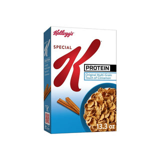 Special K Kellogg's Protein Original Multi Grain Touch Of Cinnamon Breakfast Cereal