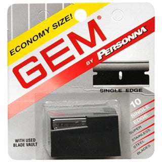 American Safety Razor Gem Super Stainless Steel Single Edge Blades
