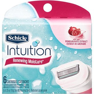 Schick Intuition Plus Renewing Moisture Refill Cartridges