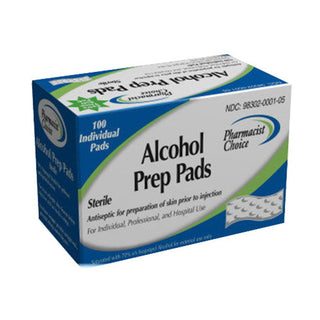 Simple Diagnostics Alcohol Prep Pads - Pharmacist Choice