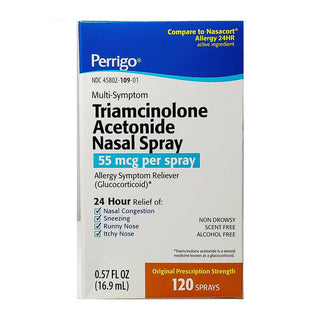Padagis Triamcinolone Acetonide Spray, Nasal Allergy Relief, 0.57 Oz