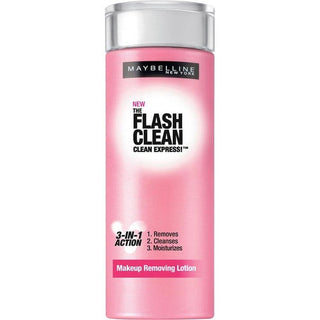 Maybelline York The Flash Clean Express! 3-in-1 Action Makeup Removing Lotion 4 FL. Oz