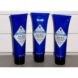 Jack Black Turbo Wash Energizing Cleanser For Hair & Body 3 X 1 Oz. 30 Ml Travel