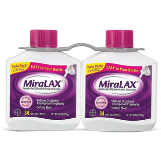 MiraLAX Powder Laxative, 34 Doses, 20.4 Ounce