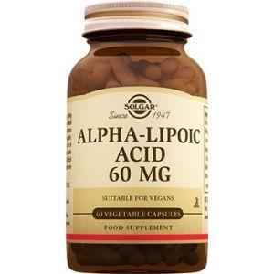 , (Solgar) Solgar Alpha Lipoic Acid 60 Mg 60 Kapsul