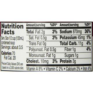 Campbell's Condensed Chicken Noodle Soup - 10.75oz