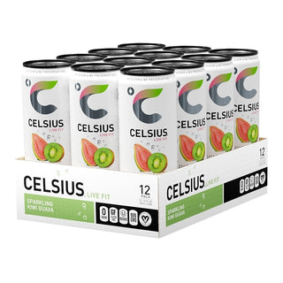 Celsius Live Fit Kiwi Guava Sparkling Energy Drink, 12 Fl Oz