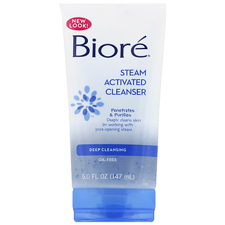 Biore Cleanser, Steam Activated 5 Oz