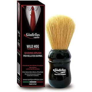 The Goodfellas' Smile Wild Hog By Omega Brushes Pure Bristle Shaving Brush 57mm Bristle
