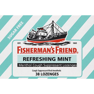 Fisherman's Friend Sugar Free Lozenges Box, Mint 38ct