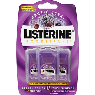 Listerine Arctic Berry PocketPaks Breath Strips