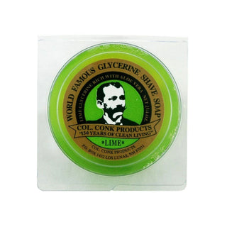 Col. Conk Products, Inc. Lime Glycerine Shave Soap