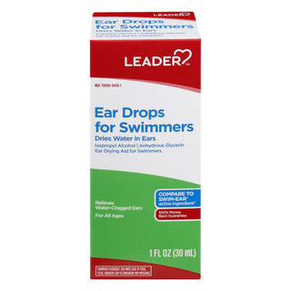 Leader Ear Drops For Swimmers, 1 Oz