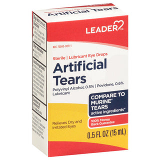 Leader Artificial Tears, 0.5 Fl Oz