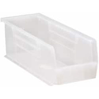Quantum Storage Systems Ultra Series Stack And Hang 6 Gal. Bin In Clear