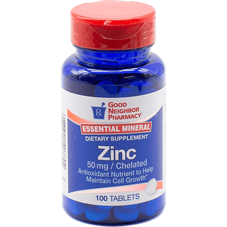 GNP Essential Mineral Zinc 50mg 100 Tablets Dietary Supplement