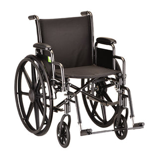 Nova 18" Steel Wheelchair Detachable Desk Arms And Footrests - 5180S