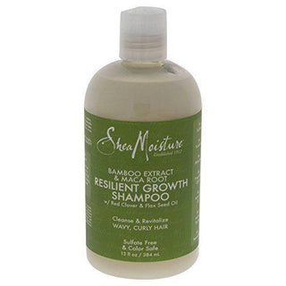 Shea Moisture Bamboo Extract & Maca Root Resilient Growth Shampoo For Unisex, 13 Ounce