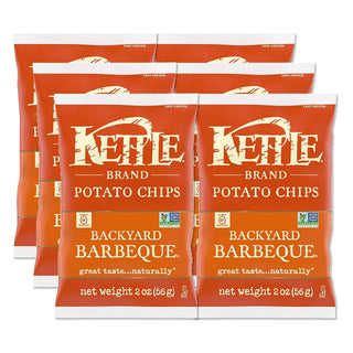 Kettle Brand Potato Chips, Backyard Barbeque, 2 Ounce Bag