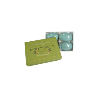 Lightfoots Pure Pine Gentlemen's Athletic Soap - 4 Bar Boxed Set