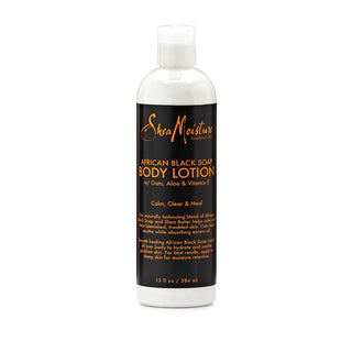 SheaMoisture Body Lotion, Soothing, African Black Soap 13 Oz