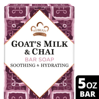 Nubian Heritage Goats Milk & Chai Soap 5 Oz Bar