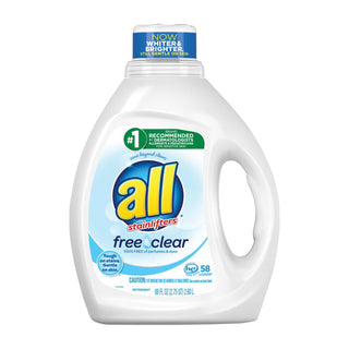 all Free Clear The Original Detergent, 58 Loads, 88 Fl Oz