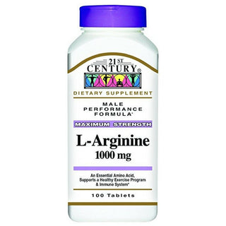 21st Century L-Arginine 1000 Mg Maximum Strength Tablets