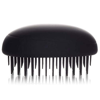 Kent PMB Black Pebble Scalp Massager Shampoo Brush, Shower Brush, And Travel Size Detangling Brush - Scalp Scrubber For Dandruff And Kids Hair Brush Hair Detangler - Hairbrush For Tangles