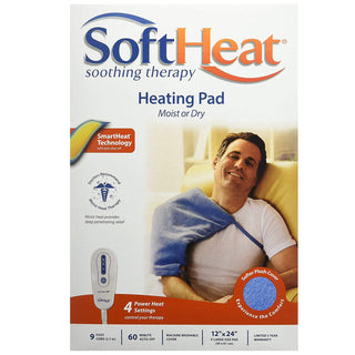 SoftHeat Heating Pad, Moist Or Dry, King Size