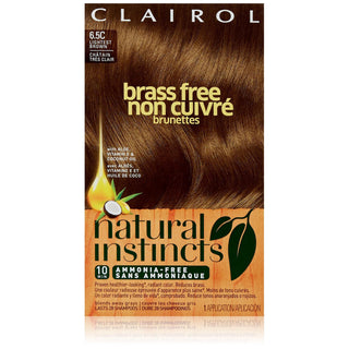 Clairol Natural Instincts Brass Free Brunettes - 6.5C Lightest Brown