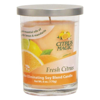 Citrus Magic Fresh Odor Eliminating Soy Blend Candle