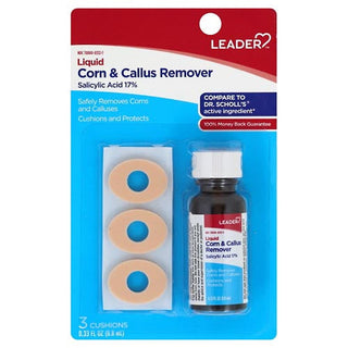 Leader, Corn & Callus Remover, Liquid