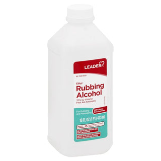 Leader Ethyl Alcohol 70% Liquid, 16 Oz