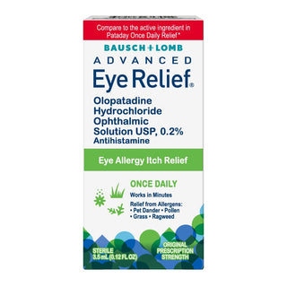 Bausch + Lomb Advanced Eye Relief Once Daily – 24-Hour Allergy Relief