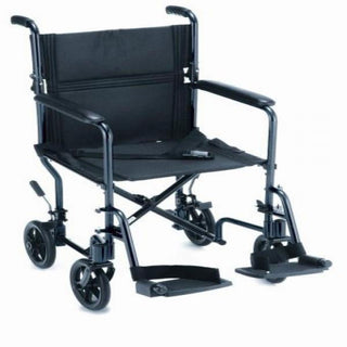 Nova Medical Products 19 Lightweight Transport/Wheelchair Black