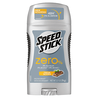 Speed Stick Zero Deodorant For Men, Fresh Woods, 2.7 Oz