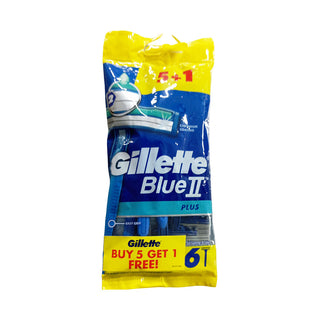 Gillette Blue II Plus Disposable Razor 6’S