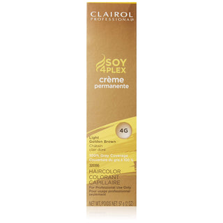 Clairol Professional Pro Creme, 4G Light Golden Brown, 2 Ounce
