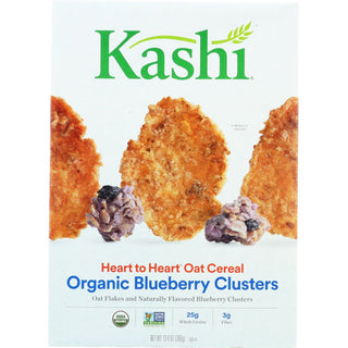 Kashi Oat, Organic Blueberry Clusters Cereal - 13.4 Oz