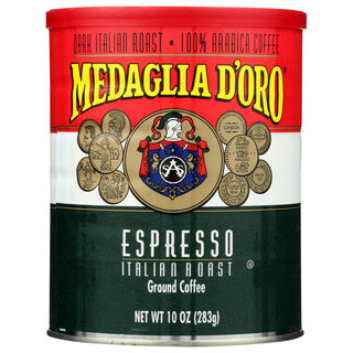 Medaglia D'oro Coffee, Ground, Dark, Espresso Italian Roast