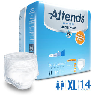 Attends Advanced Underwear, Heavy Absorbency
