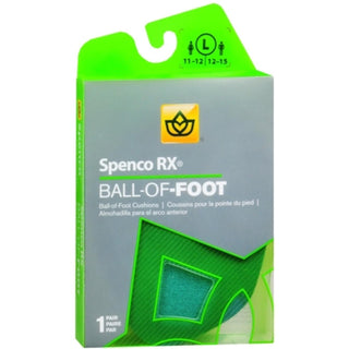 Spenco RX Ball Of Foot Cushions Large 1 Pair