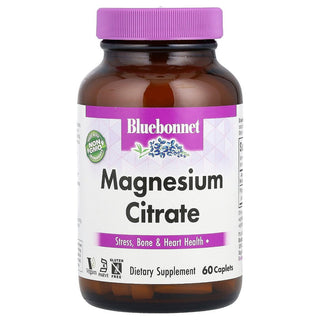 Bluebonnet Nutrition, Magnesium Citrate, 400 Mg, 60 Caplets