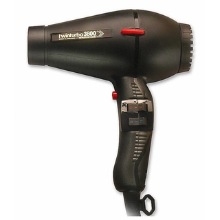 Turbo Power TwinTurbo 3800 Ionic & Ceramic Hair Dryer Black #330