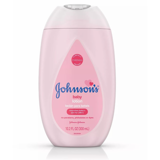 Johnson's Moisturizing Pink Baby Lotion With Coconut Oil 10.2 Oz